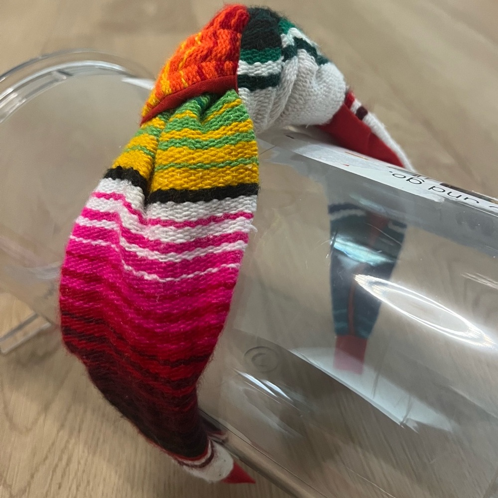 Mexican Stripe Knotted Headband